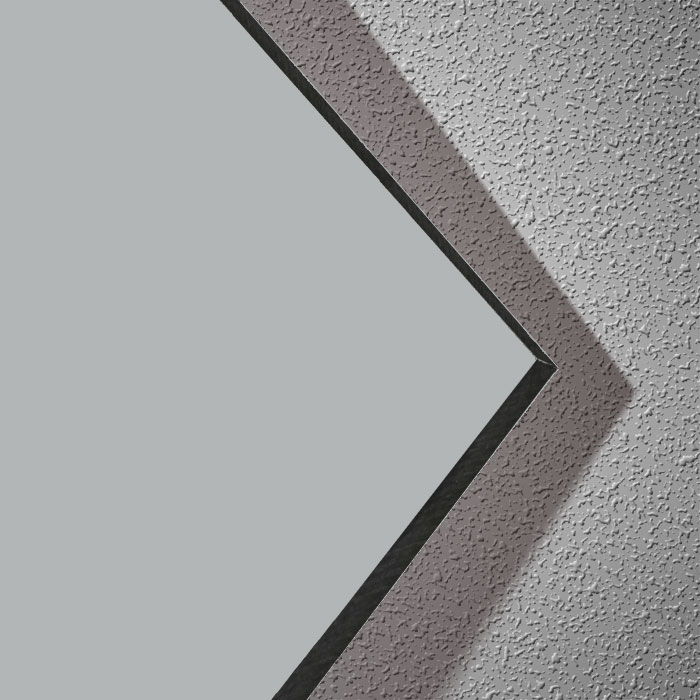 HPL Fassadenplatte 6mm hellgrau