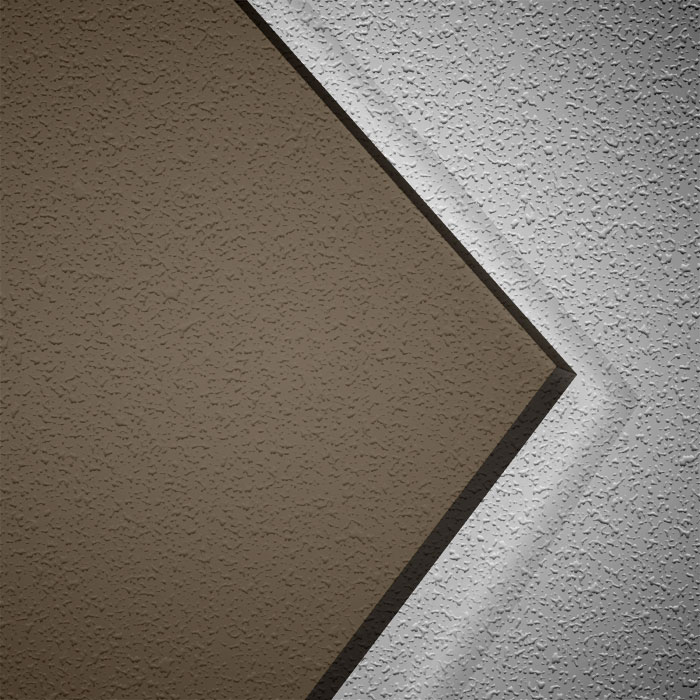 Kunststoff Polycarbonat farblos Zuschnitt Makrolon© 1000x1000x4mm 