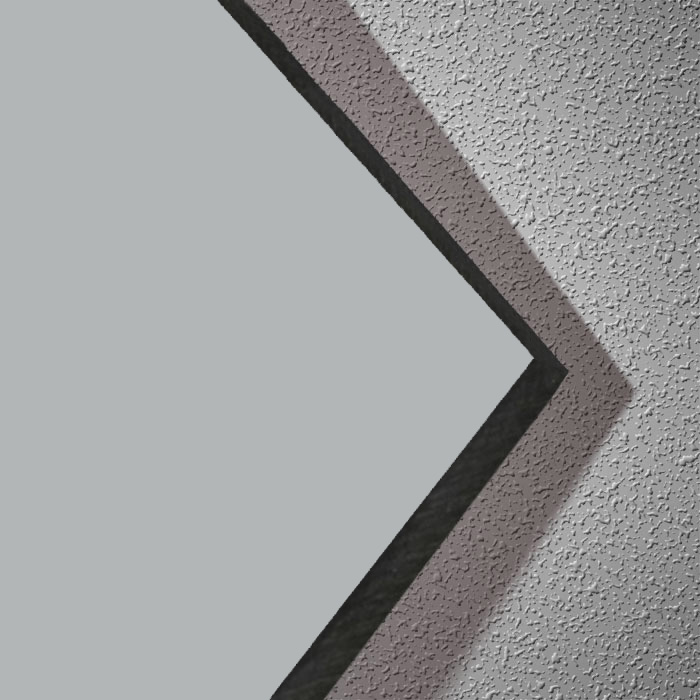 HPL Fassadenplatte 8mm hellgrau