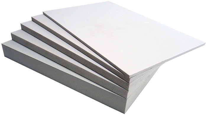 1 PVC Hartschaumplatte Kunststoffplatte weiß 1000x500x13mm 