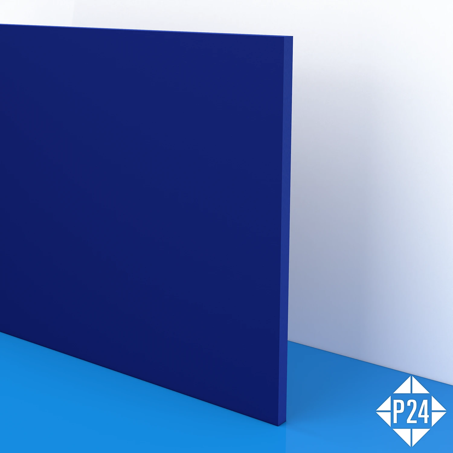 PVC Platte blau 3mm