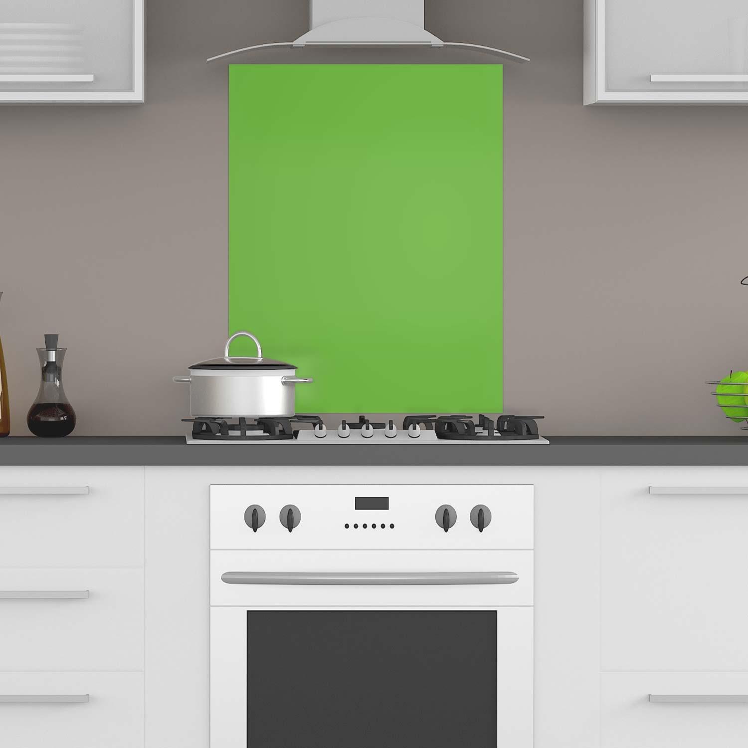 Küchenrückwand PLEXIGLAS® hellgrün 60x90 cm