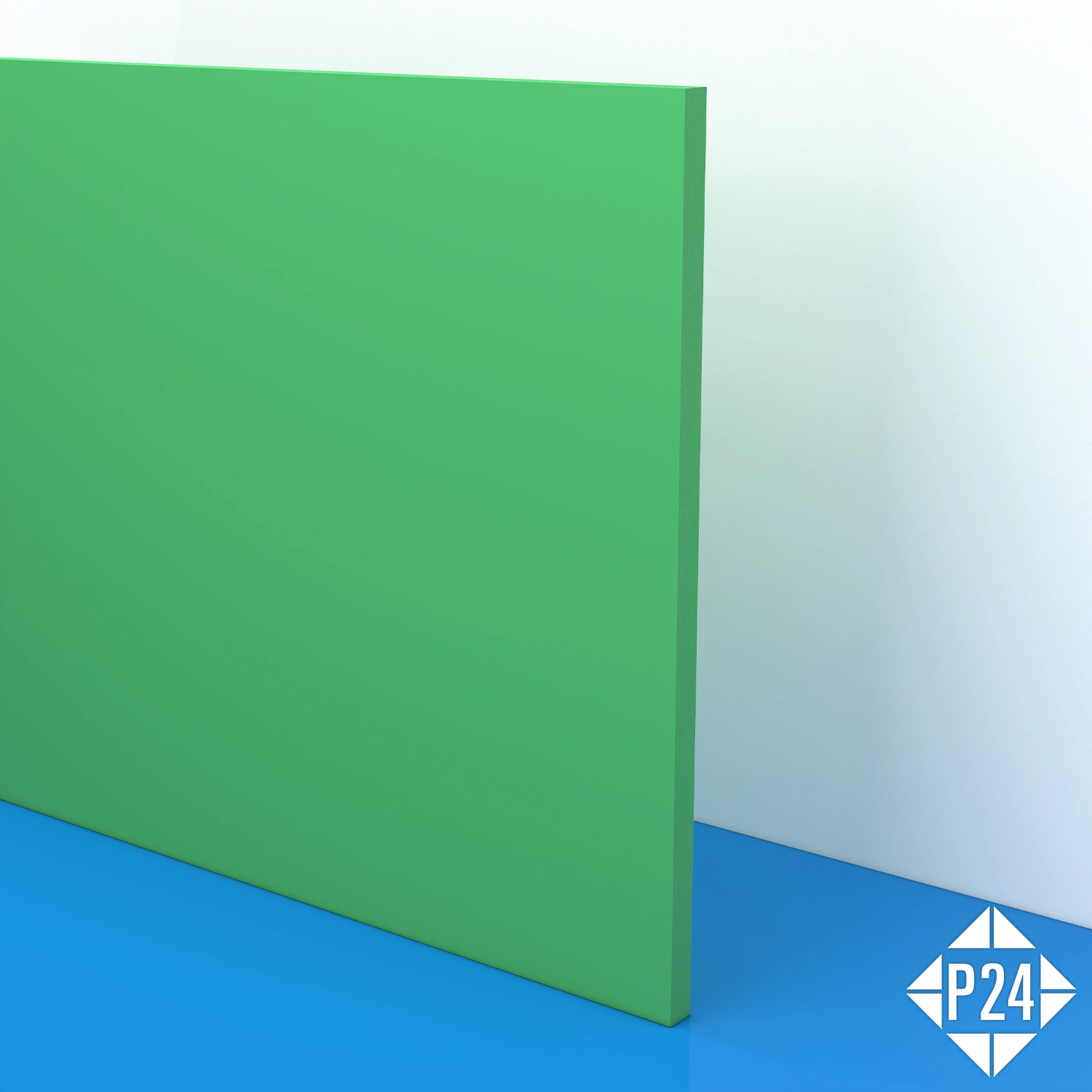 PVC Platte grün 3mm