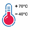 temperatur 70 -40