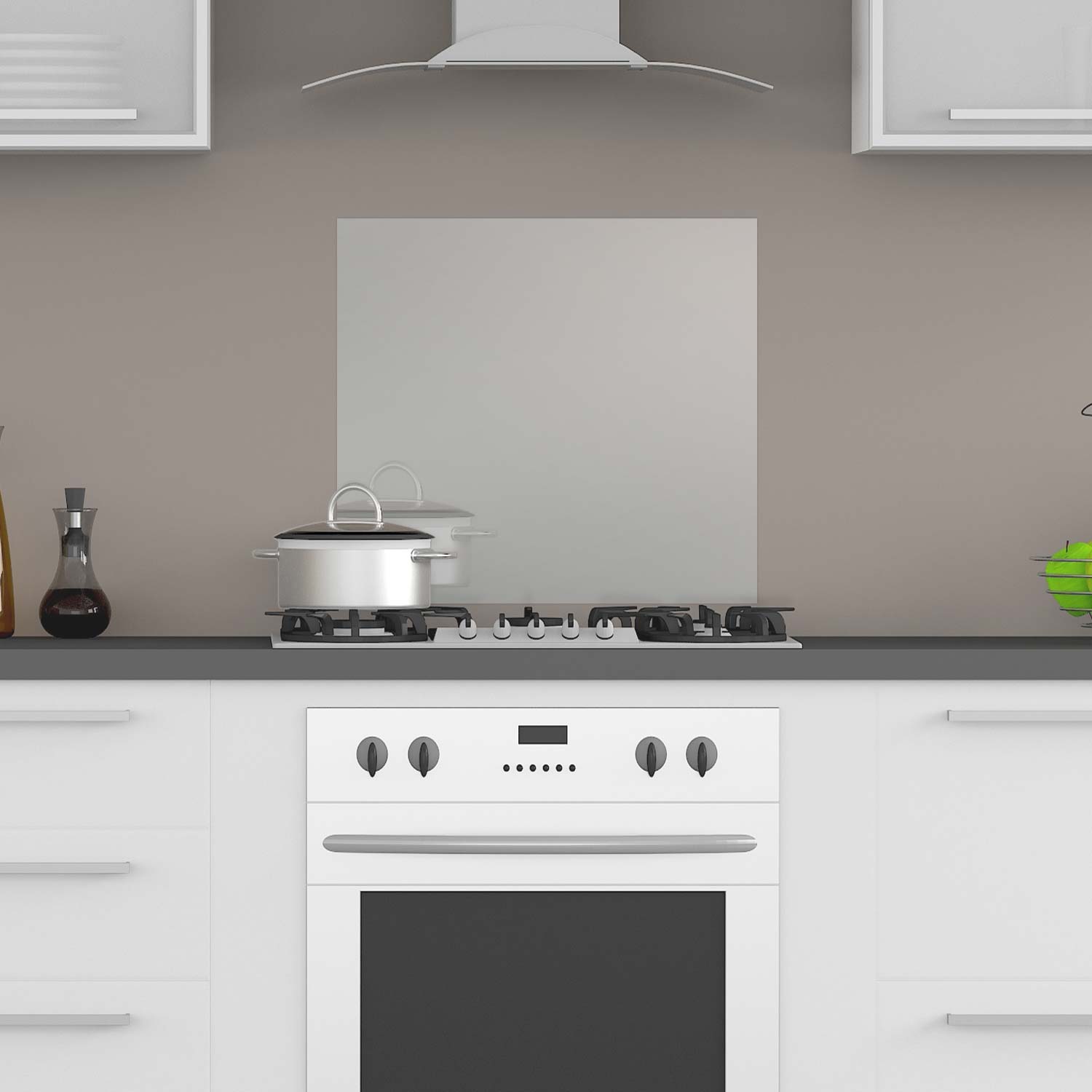 Küchenrückwand PLEXIGLAS® antireflex 60x60 cm