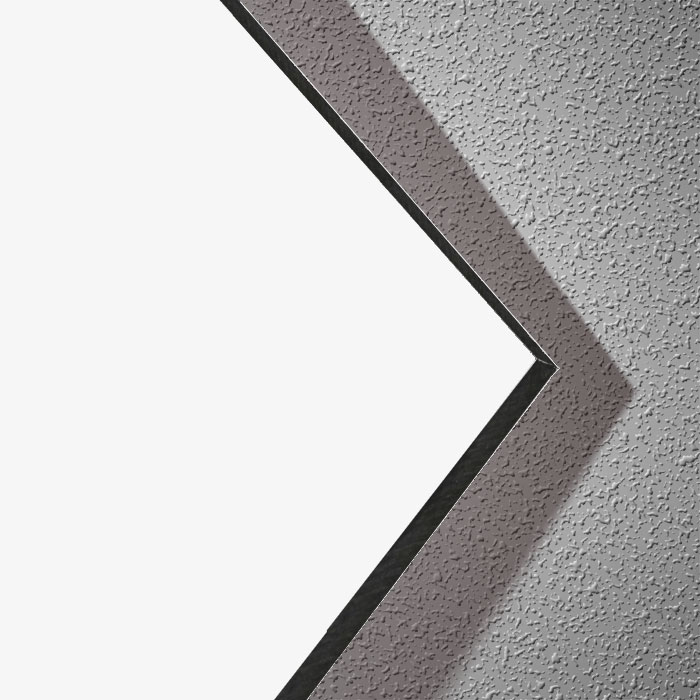 HPL Fassadenplatte 6mm weiß